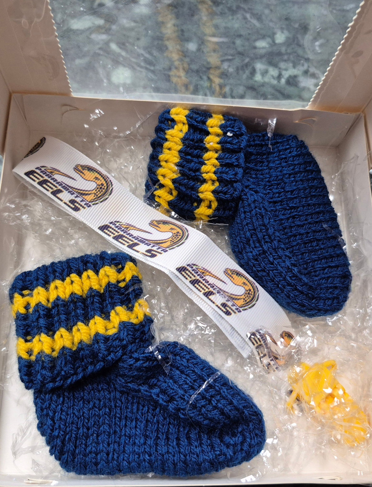 Baby Footy Supporter Set Boxed
