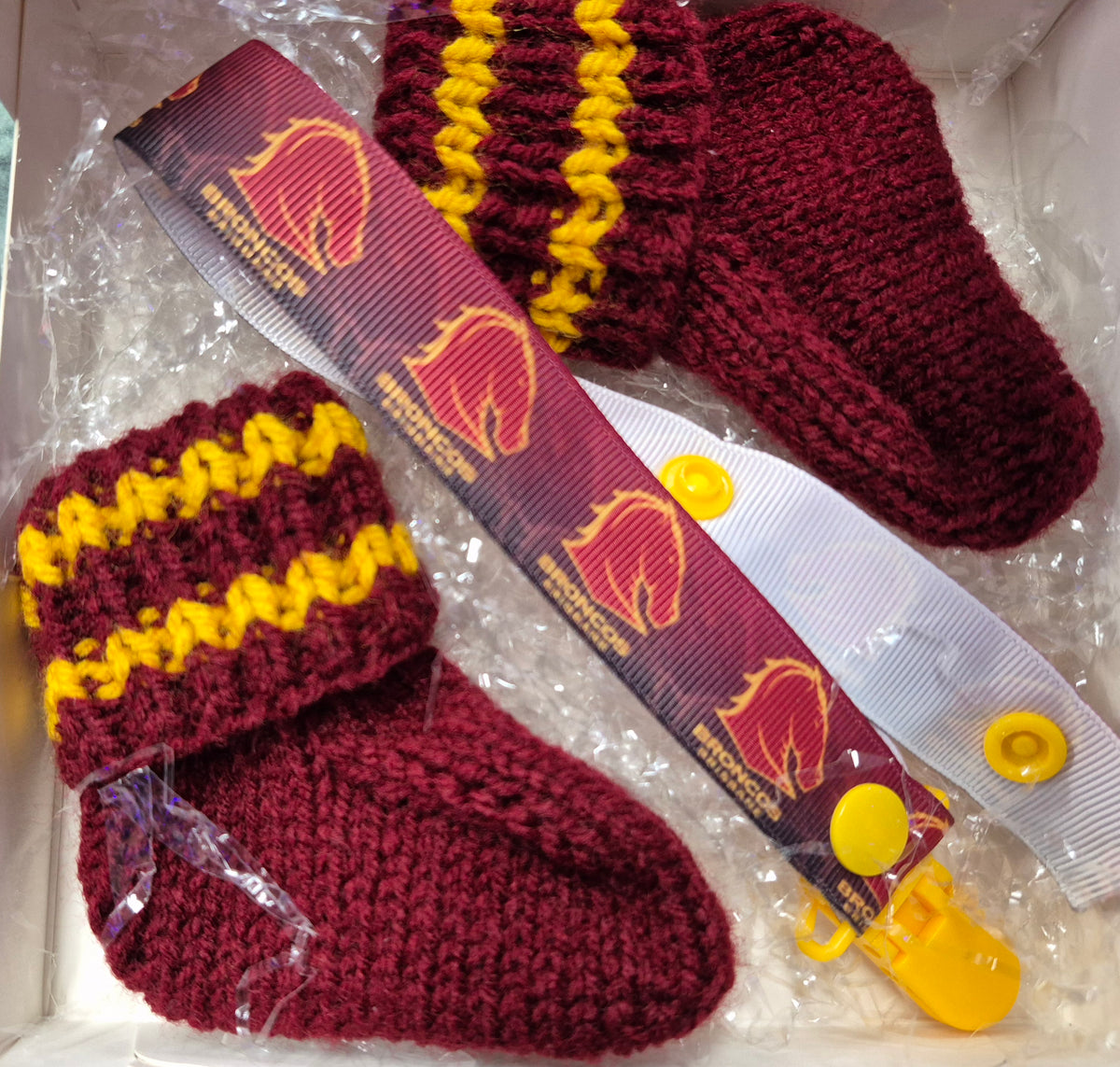 Baby Footy Supporter Set Boxed