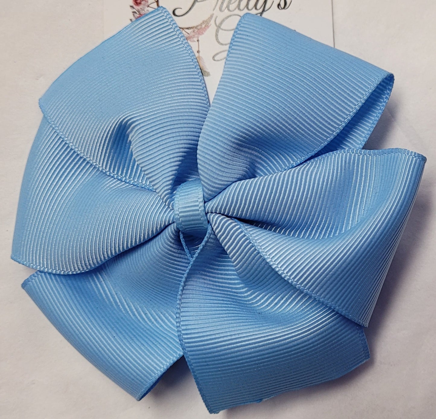 Bow Hair Clips - Plain Colours - Lot 2