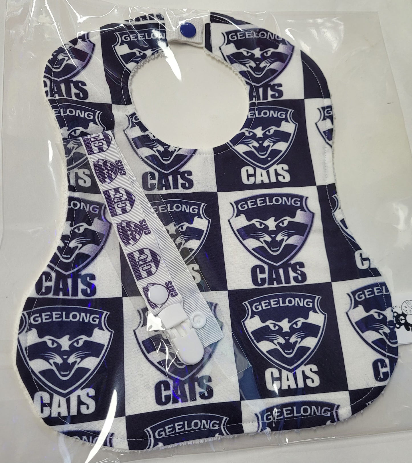 Footy AFL Bib and Dummy Clip