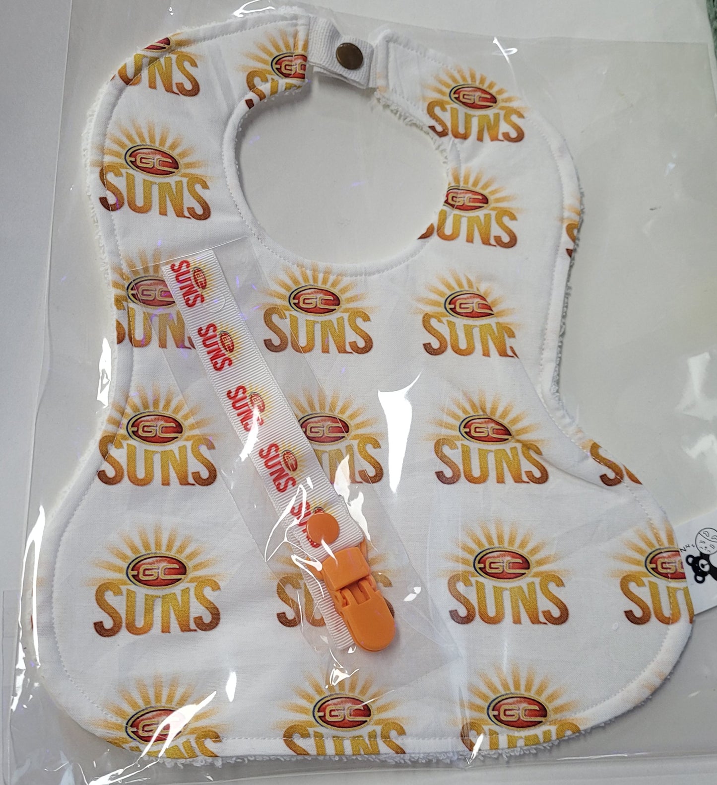 Footy AFL Bib and Dummy Clip