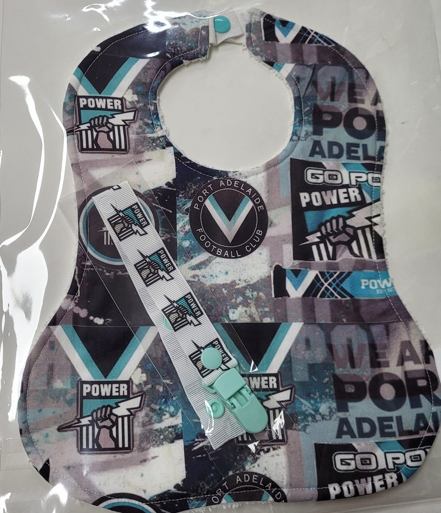 Footy AFL Bib and Dummy Clip