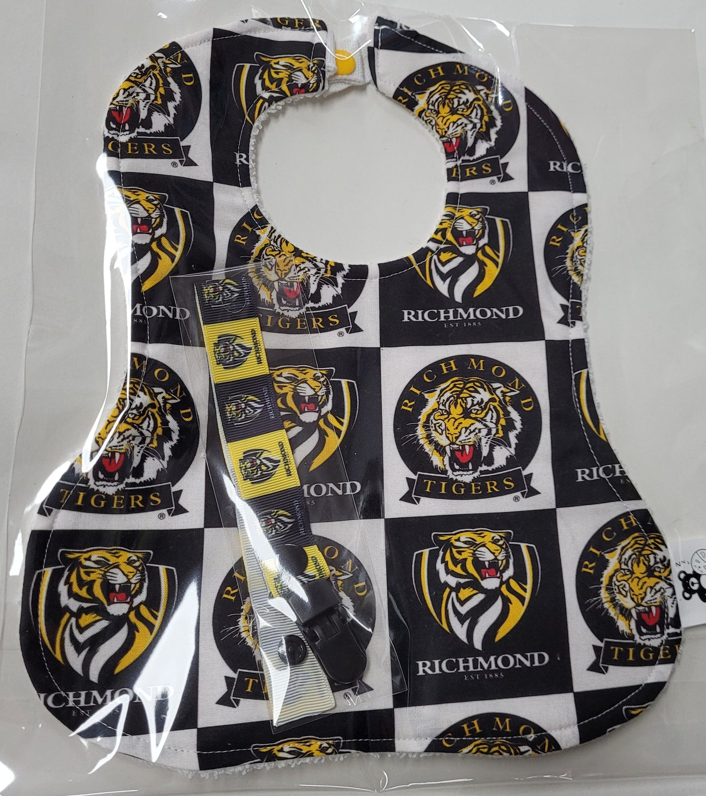 Footy AFL Bib and Dummy Clip