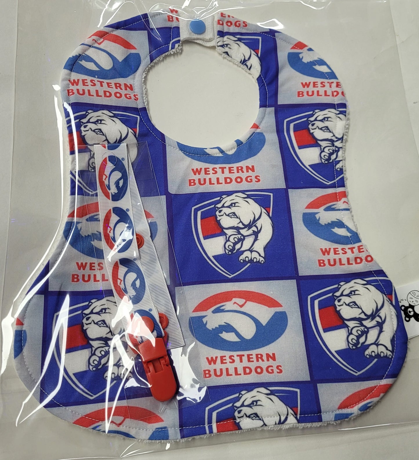 Footy AFL Bib and Dummy Clip