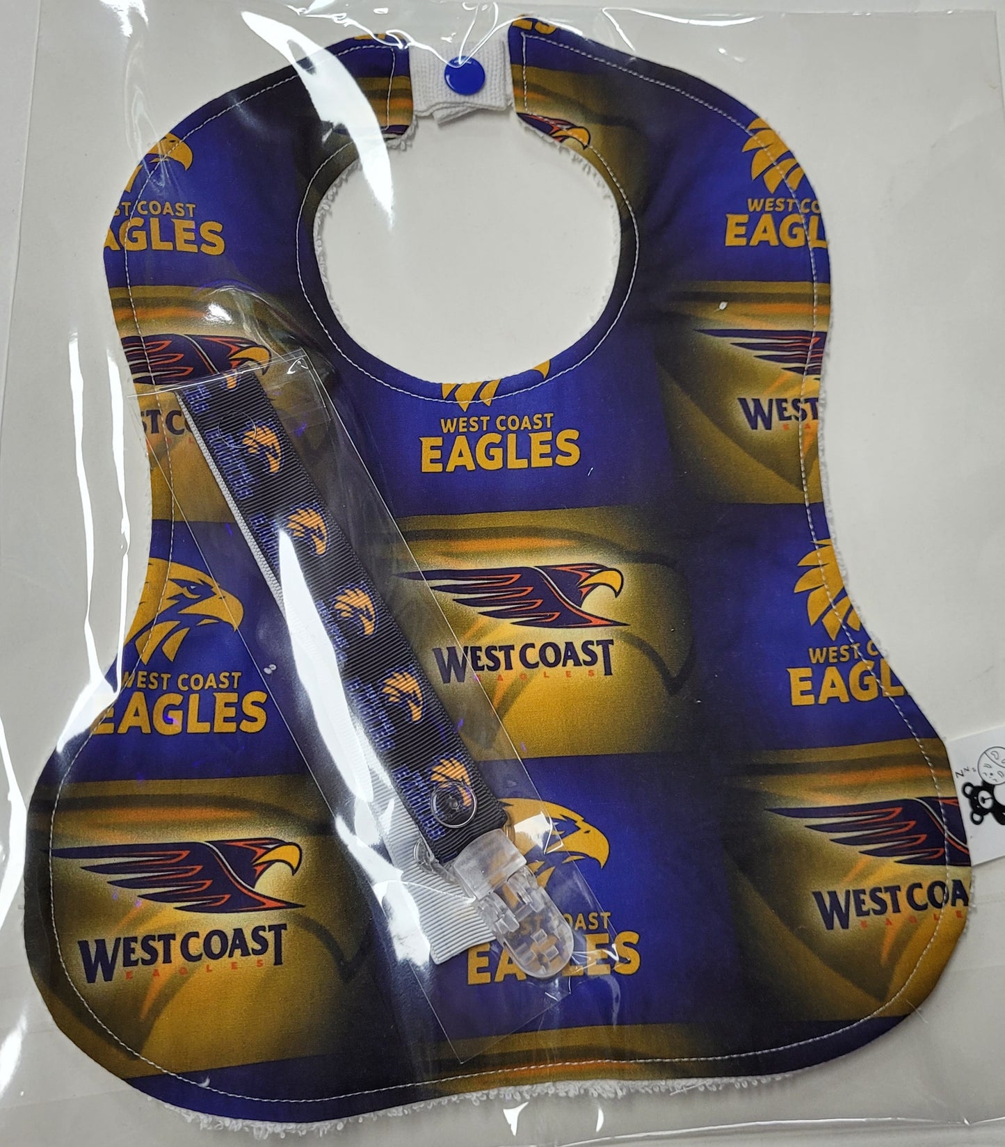 Footy AFL Bib and Dummy Clip