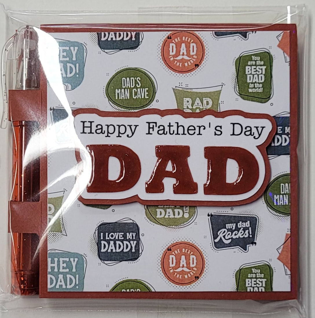 Dad's Post It Note Book