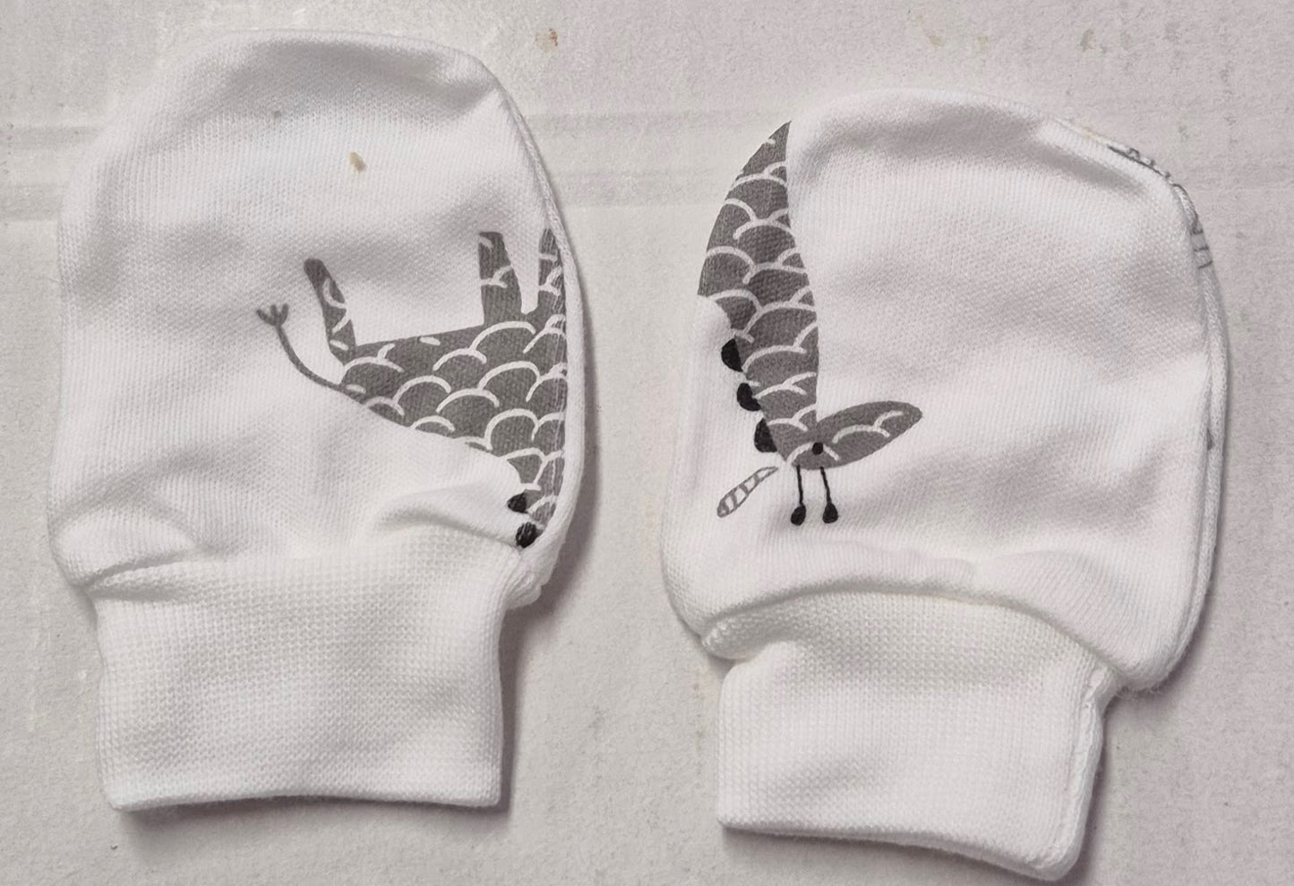Baby Cotton Mittens