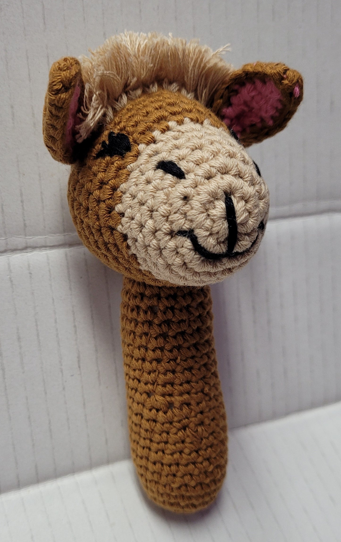 Knitted Stick Rattle
