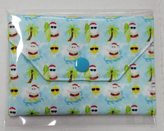 Christmas Fabric Pouch / Card Purse