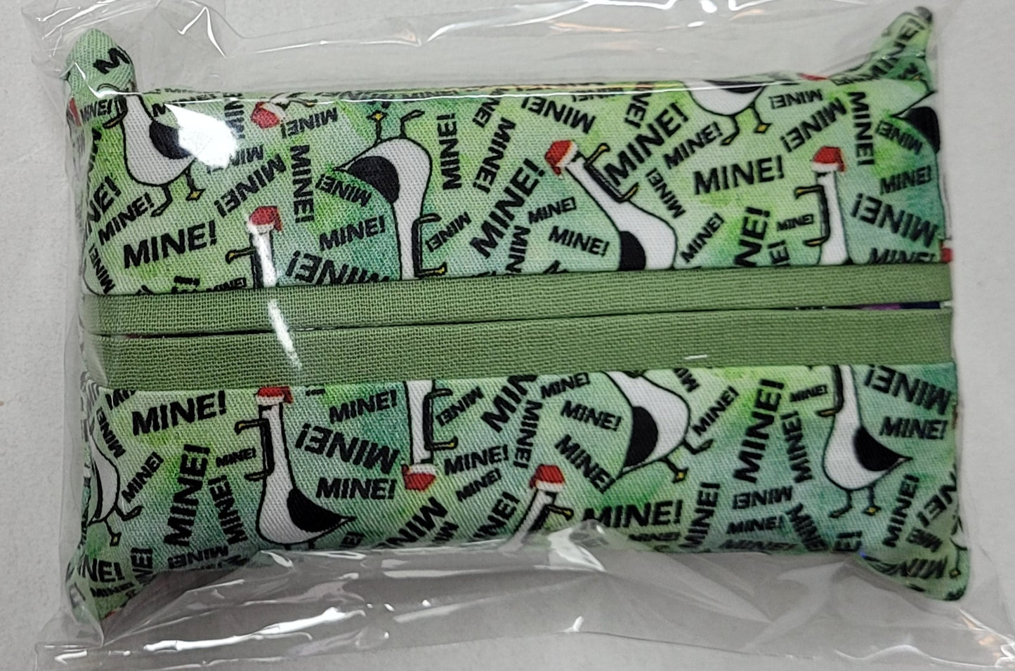 Christmas Fabric Tissue Holder - Travel Size