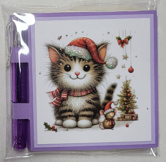 Christmas Post It Note Book