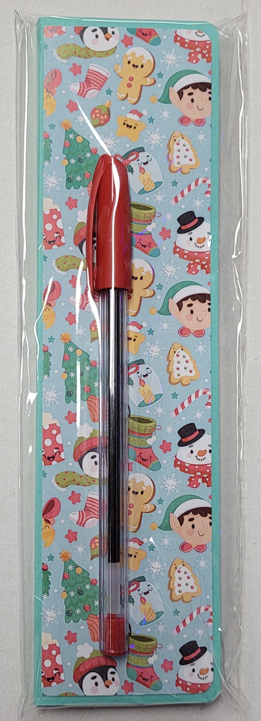 Christmas Pen and Notepad / List Book