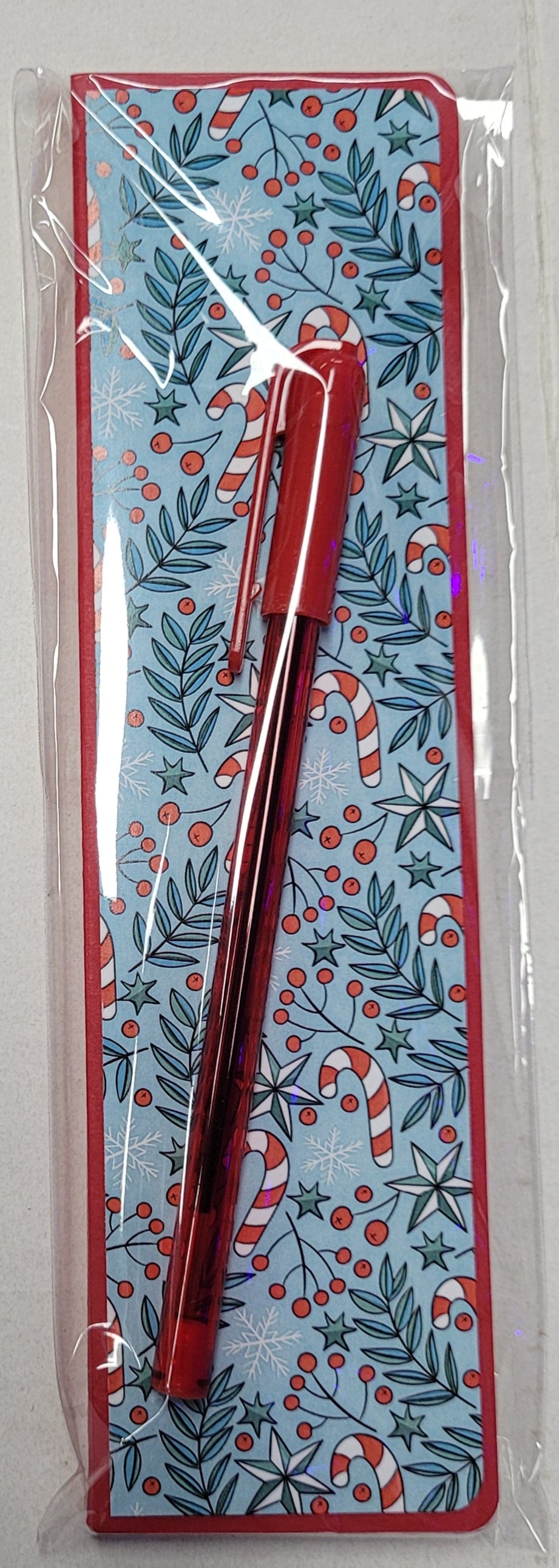 Christmas Pen and Notepad / List Book