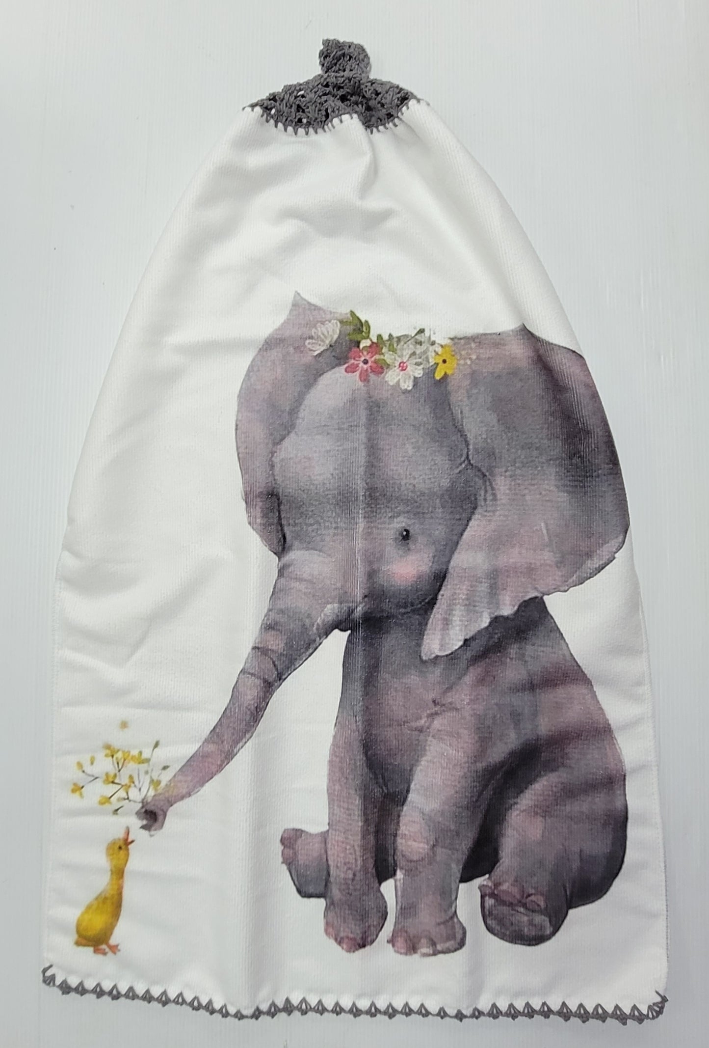 Printed Kitchen hand towels - Single Thickness