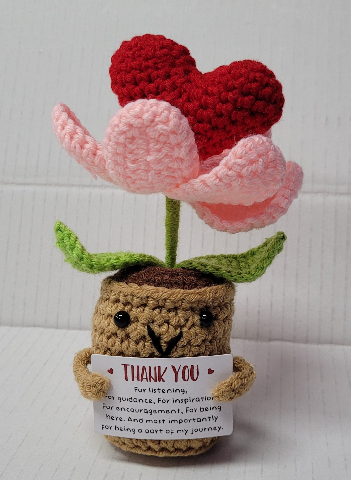Handmade Positive Heart Flower