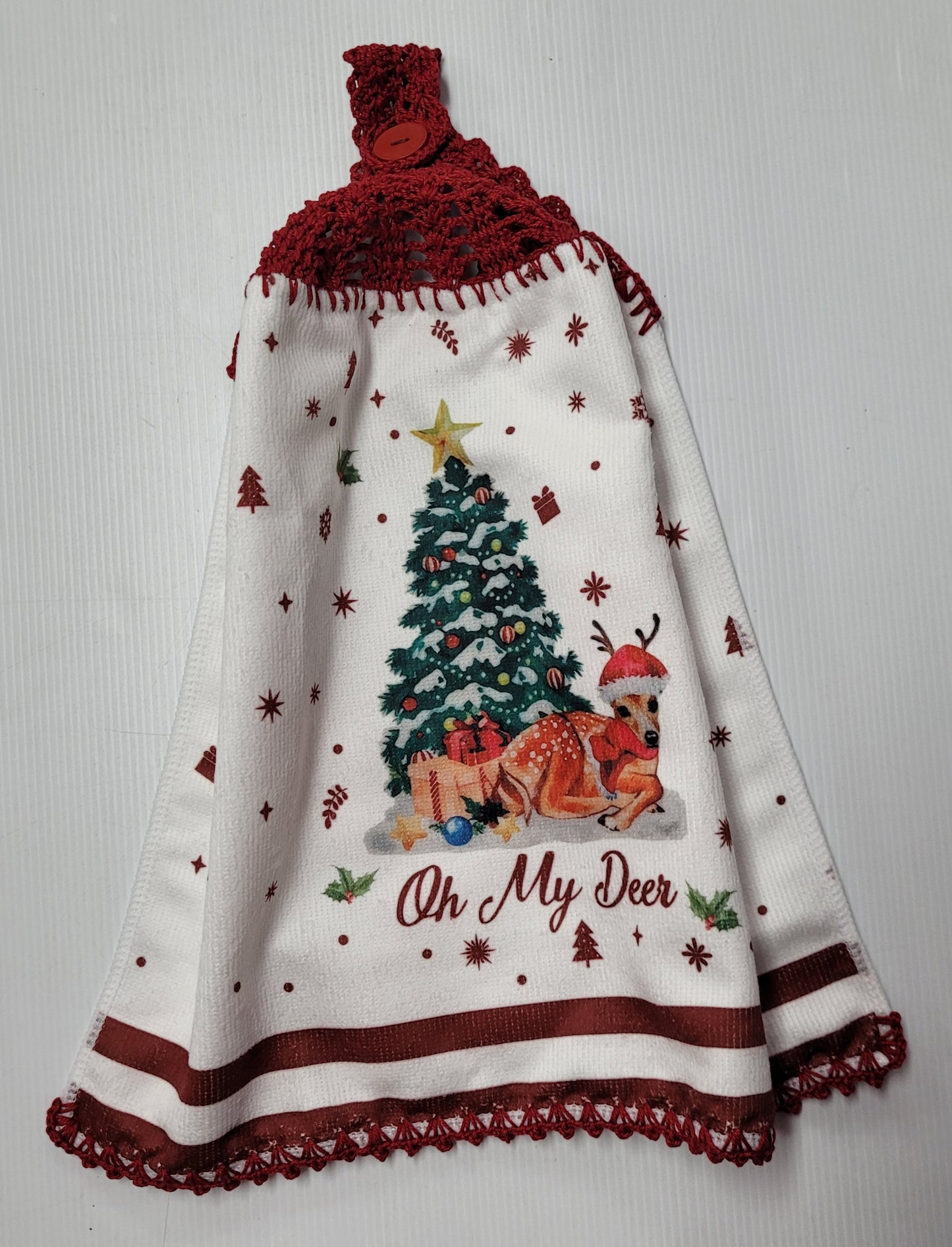 Christmas hand towels 2025