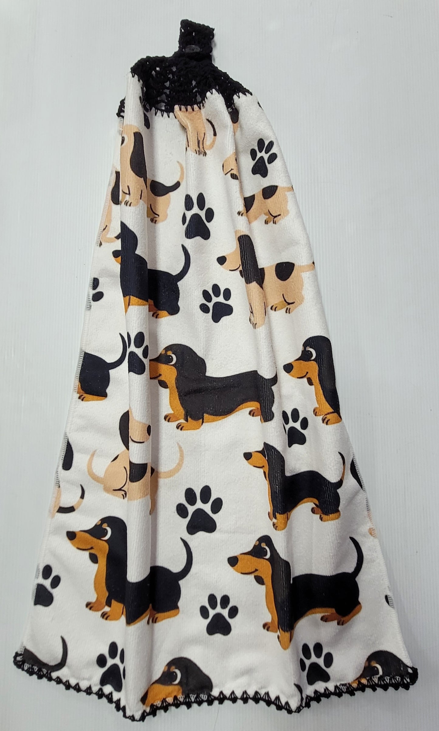 Printed Kitchen hand towels - Single Thickness