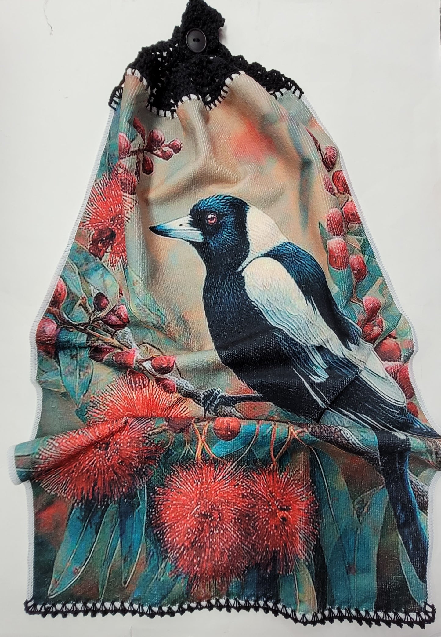 Printed Kitchen hand towels - Single Thickness