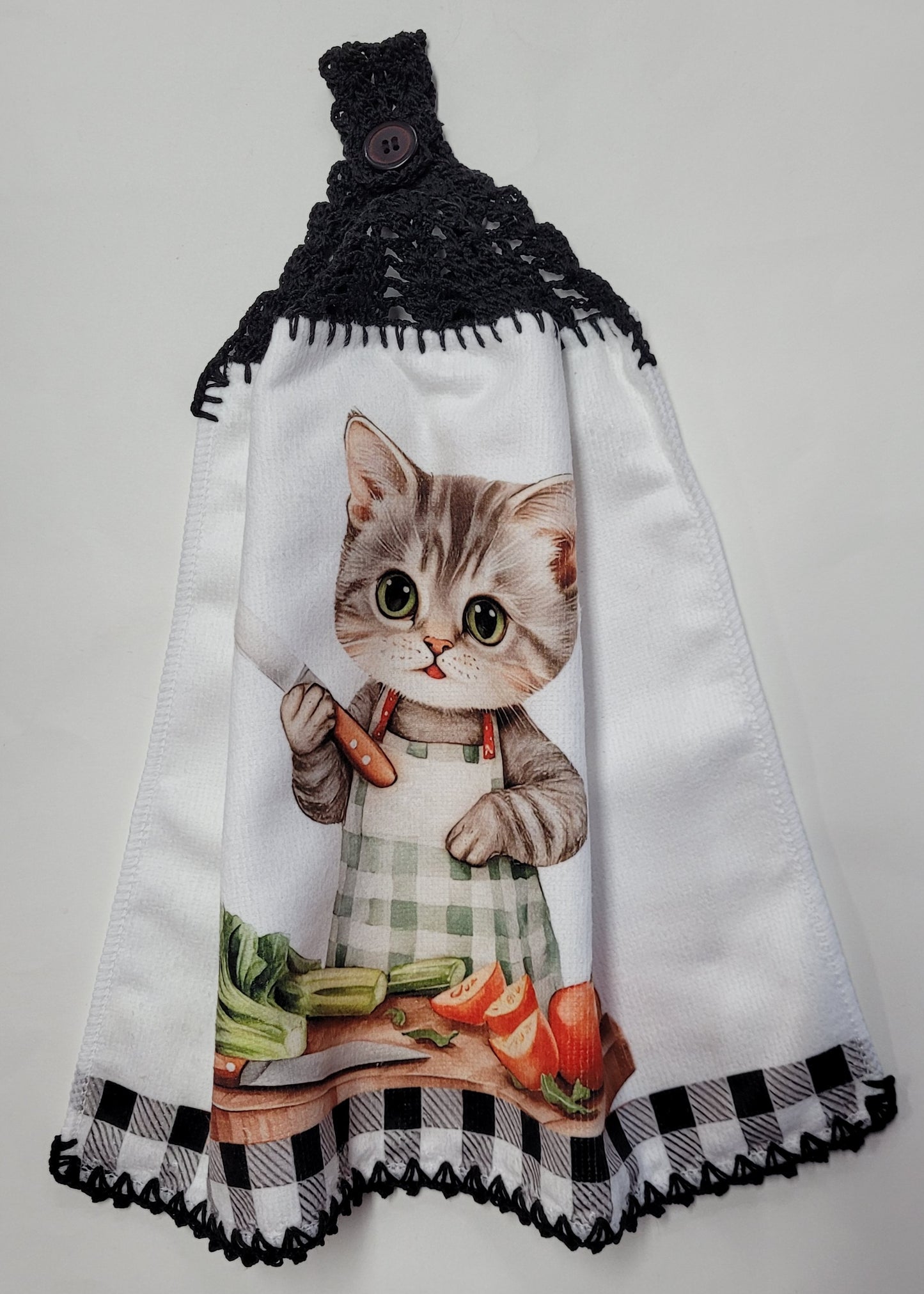 Printed Kitchen hand towels - Double Thickness 2