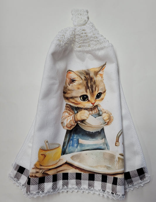 Printed Kitchen hand towels - Double Thickness 2