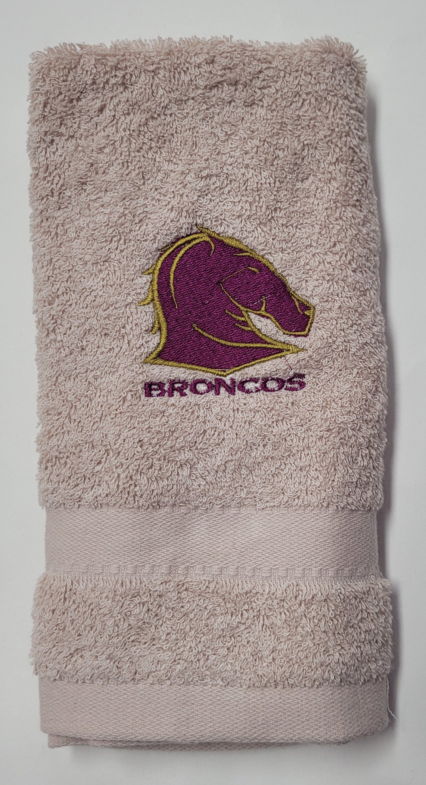 Embroidered Hand Towels - Footy