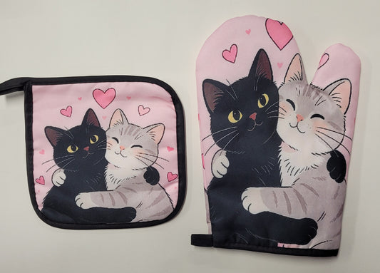 Oven Mitt & Pot Holder Set