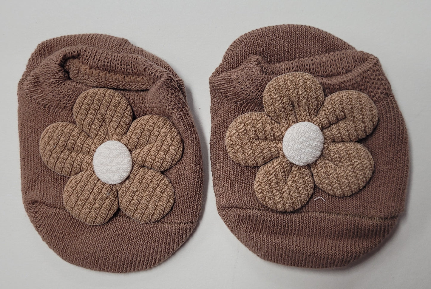 Baby Socks - Flower - 6-12mo