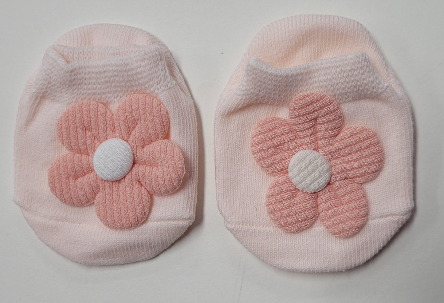 Baby Socks - Flower - 6-12mo