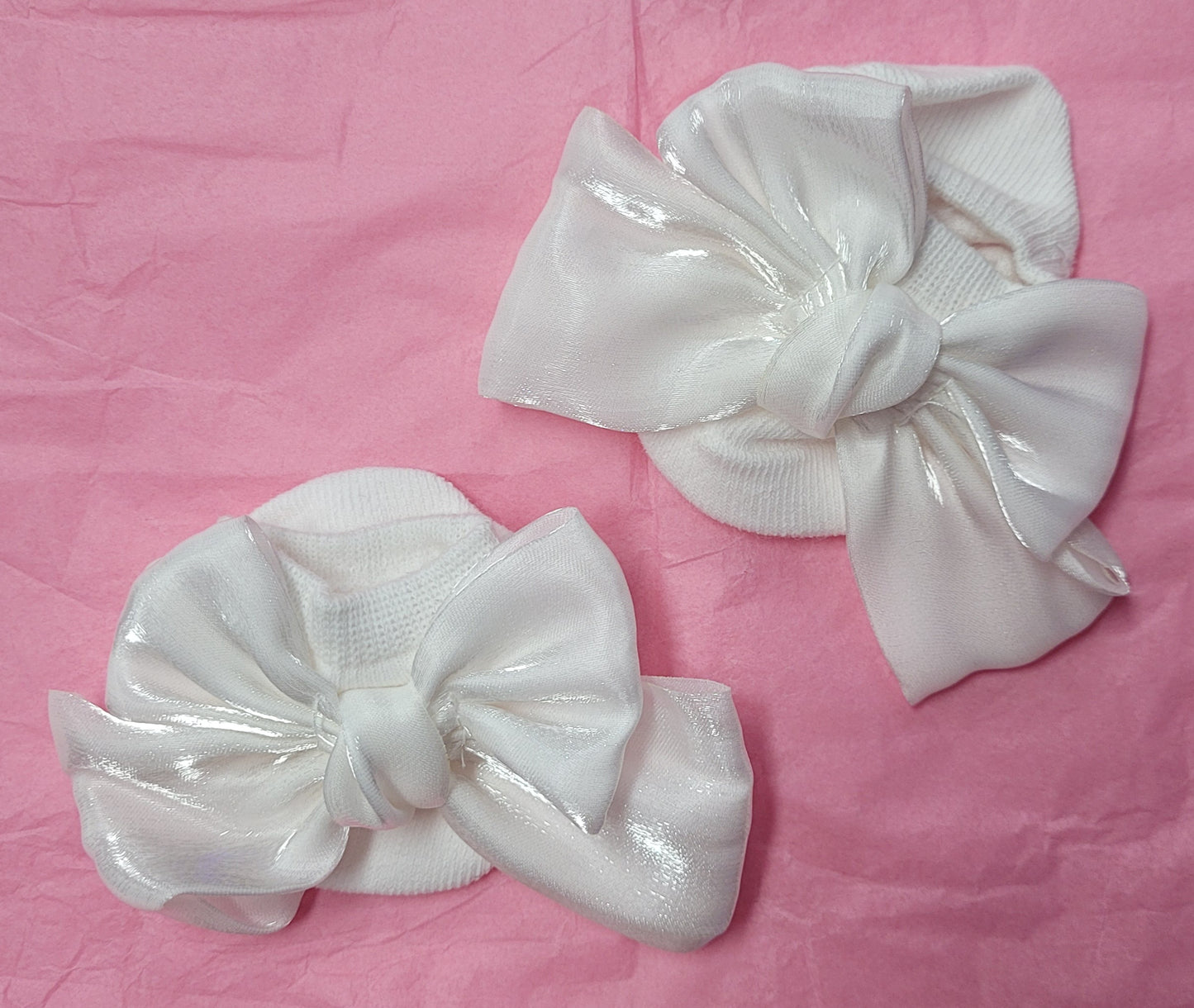 Baby Socks - Bow - 0-6mo