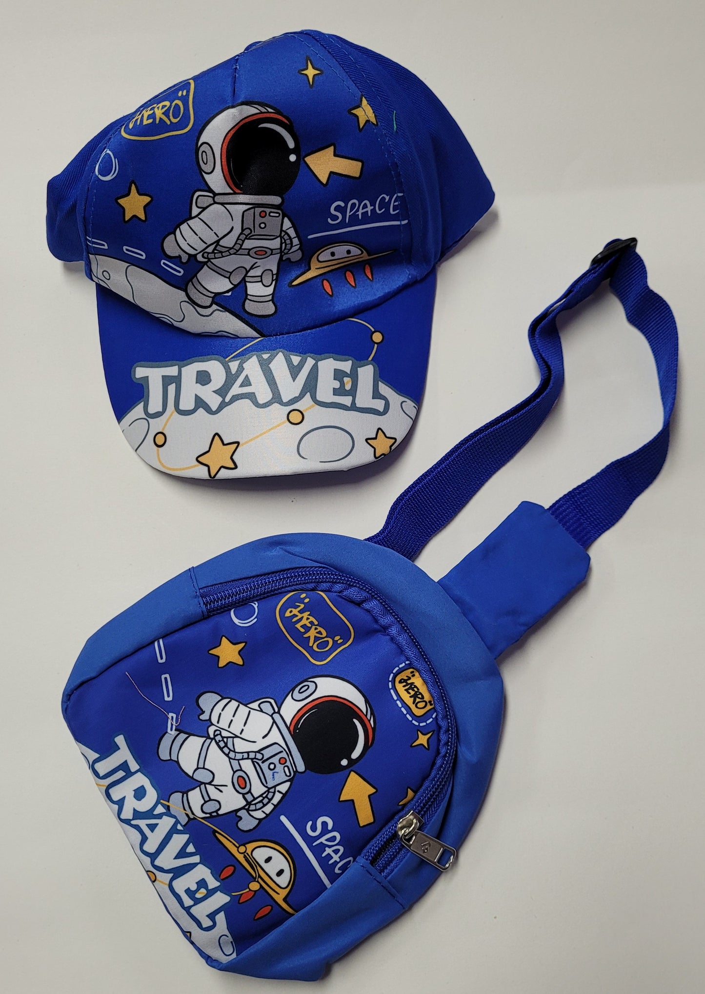 Kids Shoulder Bag and Hat Set