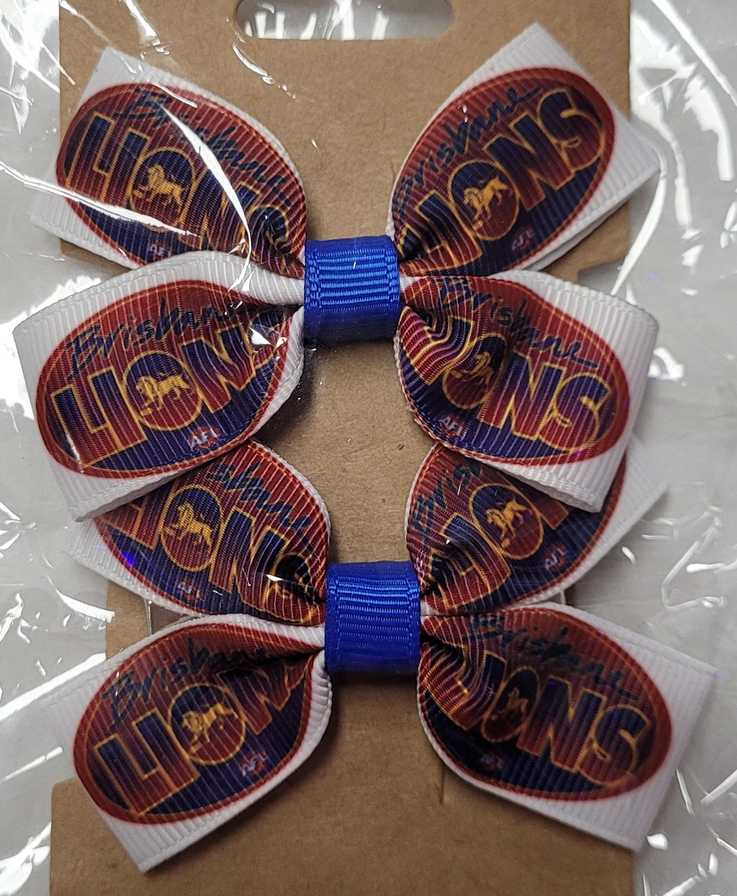 Footy Hair Clips - Two Pack Small
