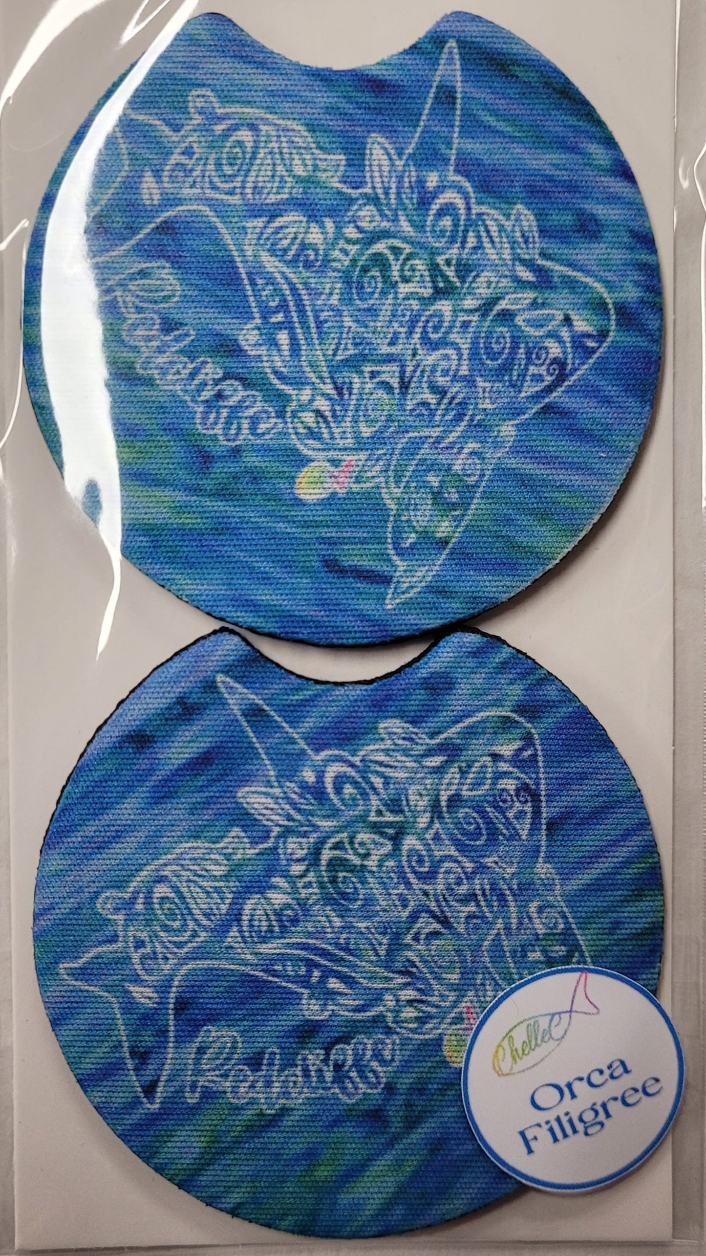Coasters for car cup holders