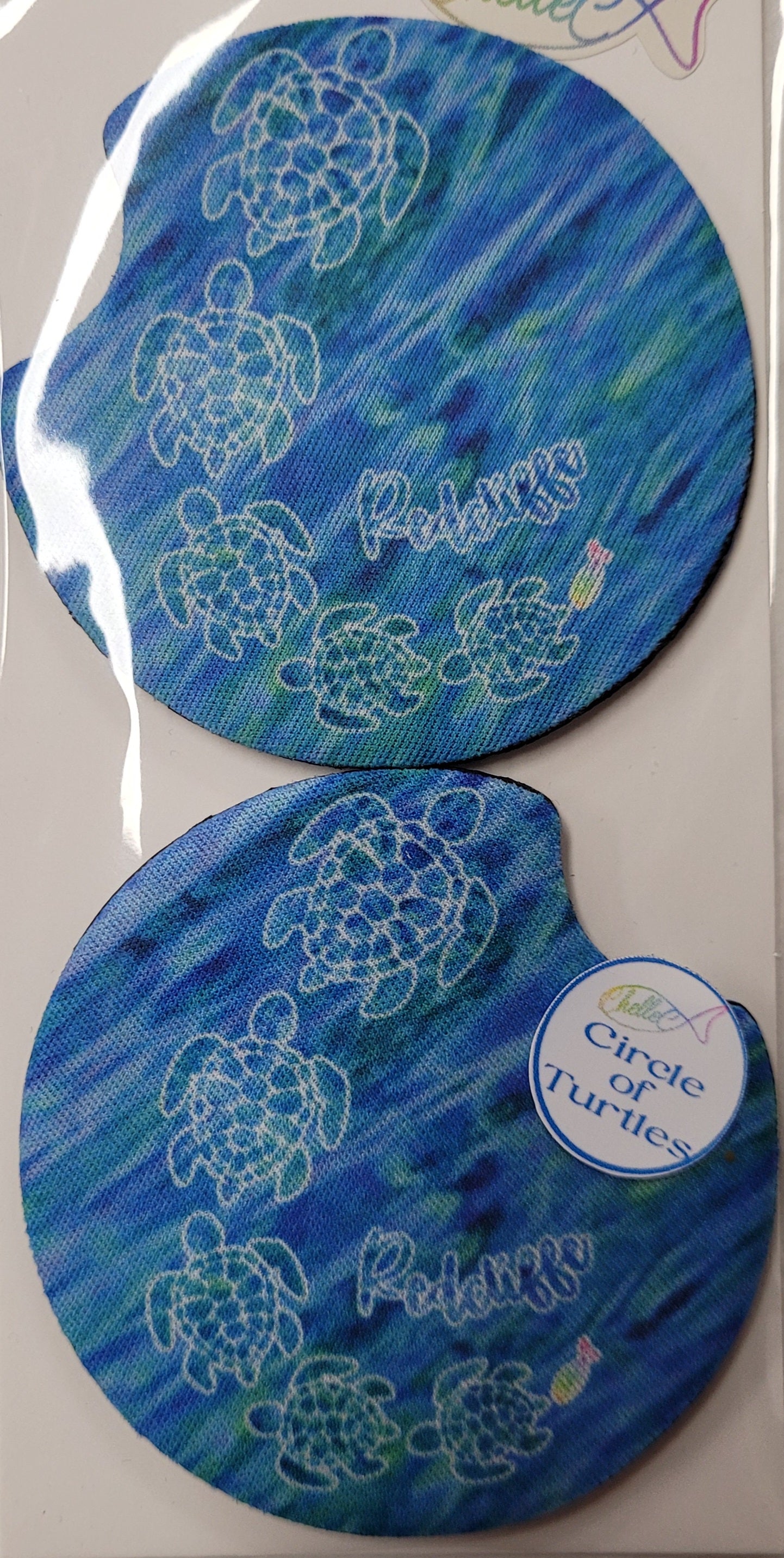 Coasters for car cup holders