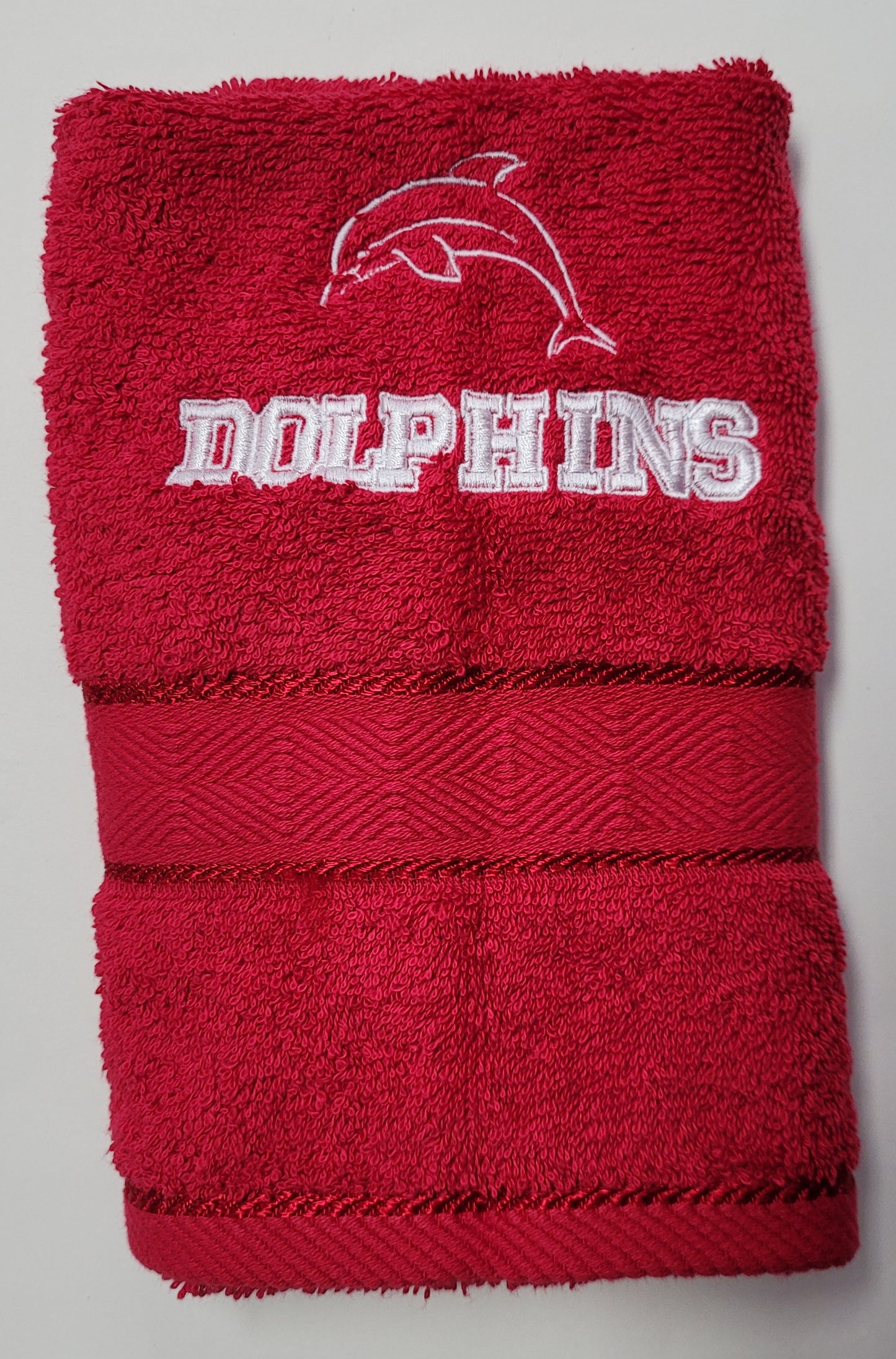 Embroidered Hand Towels - Footy