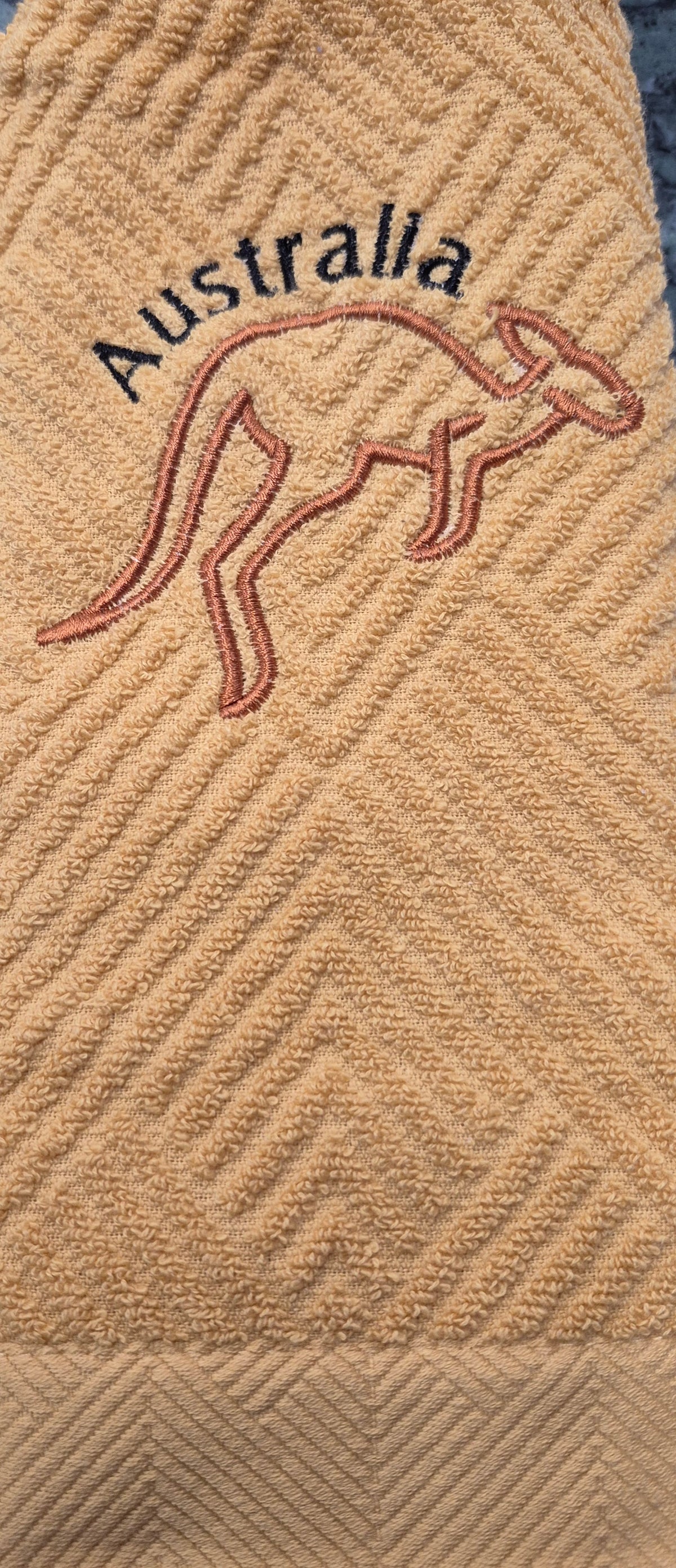 Embroidered Hand Towels - Australia