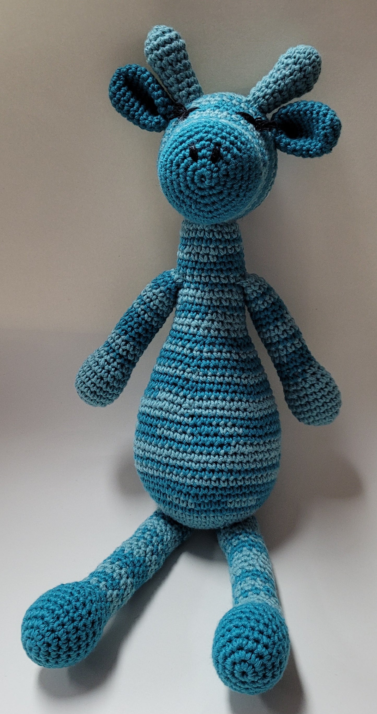 Hand Crocheted Plush Giraffe