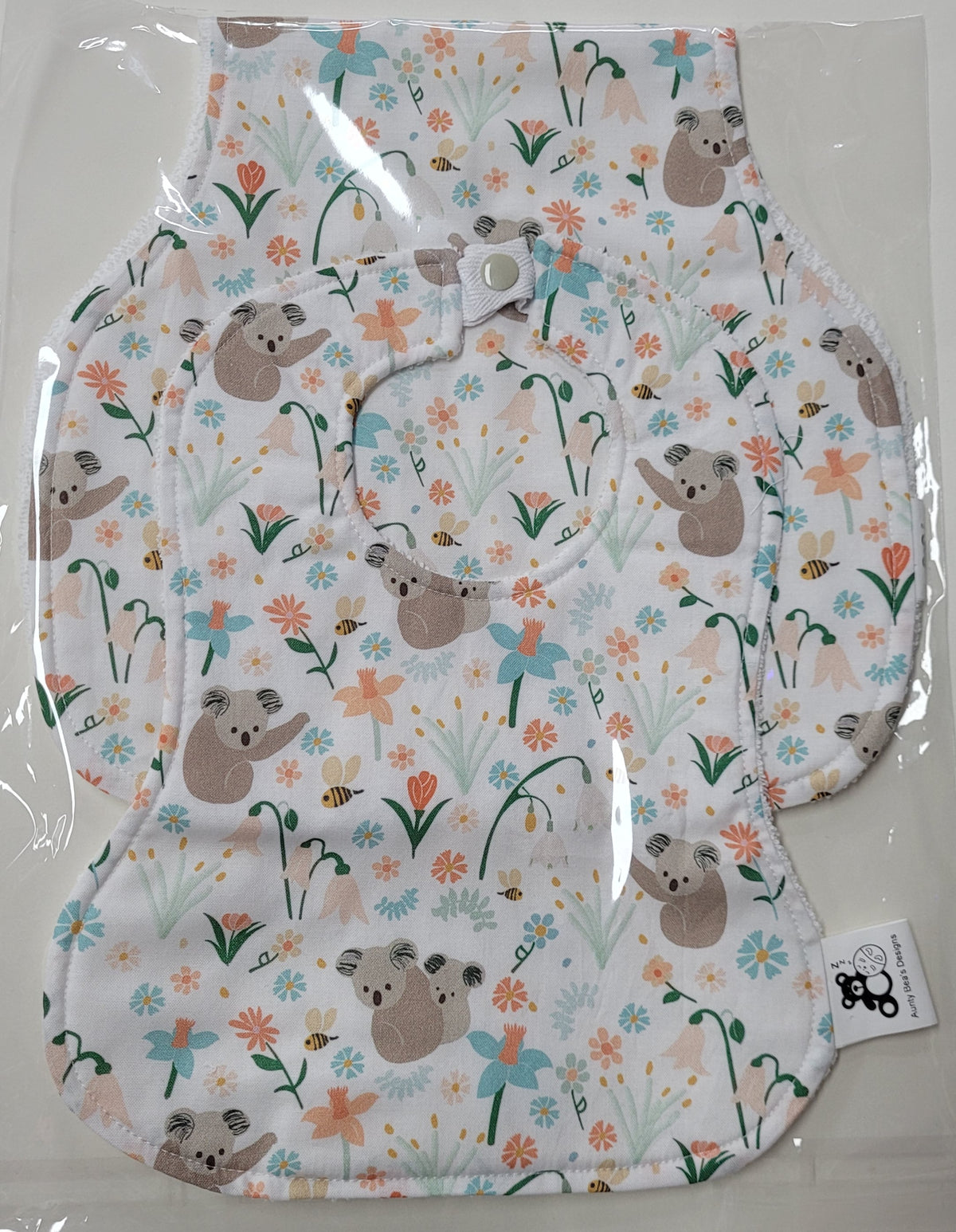 Baby Bib and Burp Cloth set