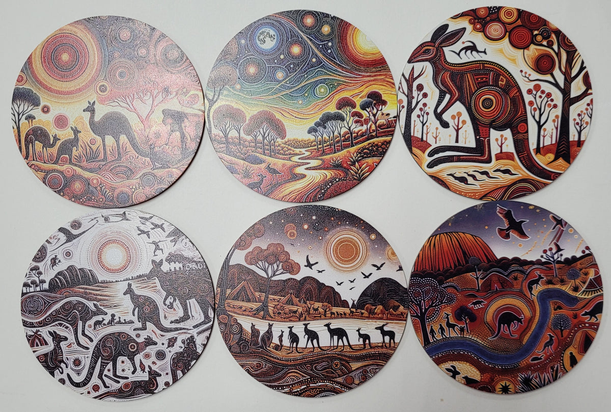 Coasters - Set of 6