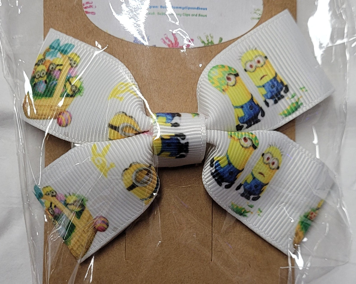 Single Bow Hair Clips