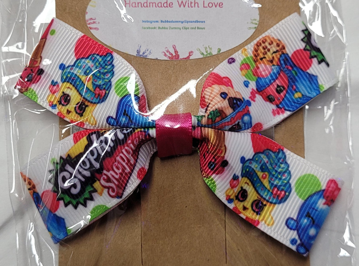 Single Bow Hair Clips