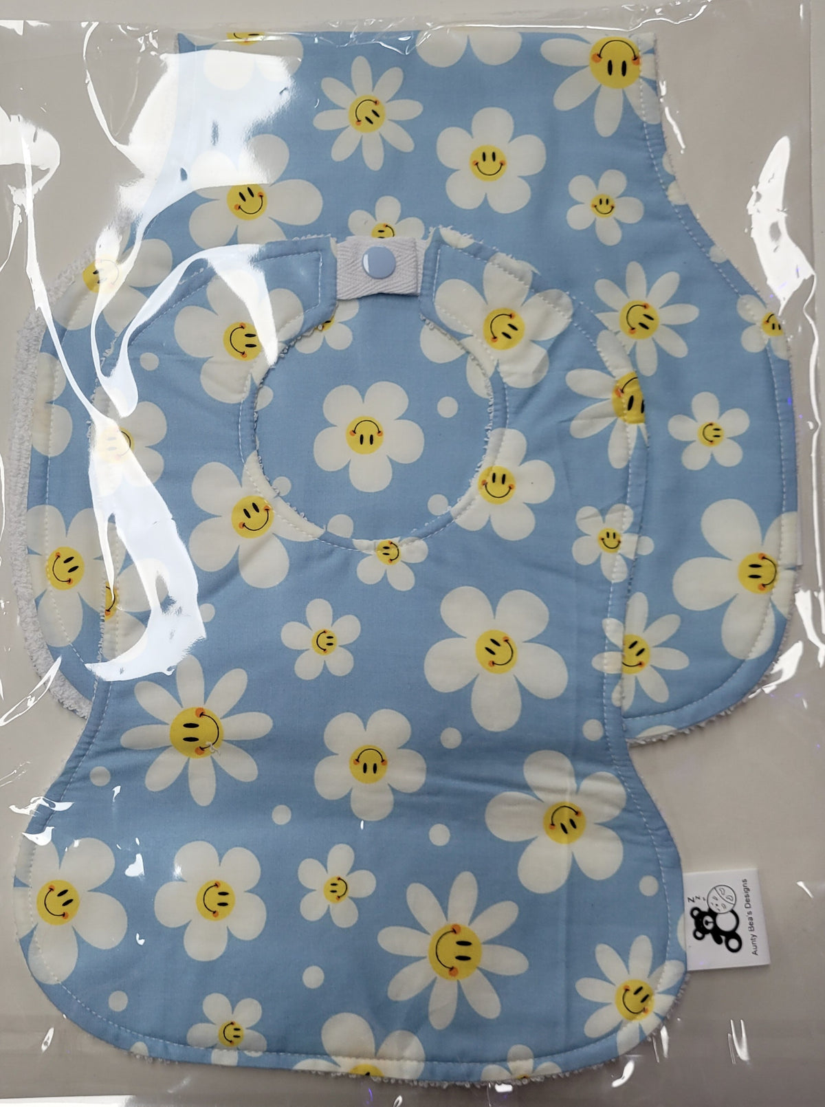 Baby Bib and Burp Cloth set