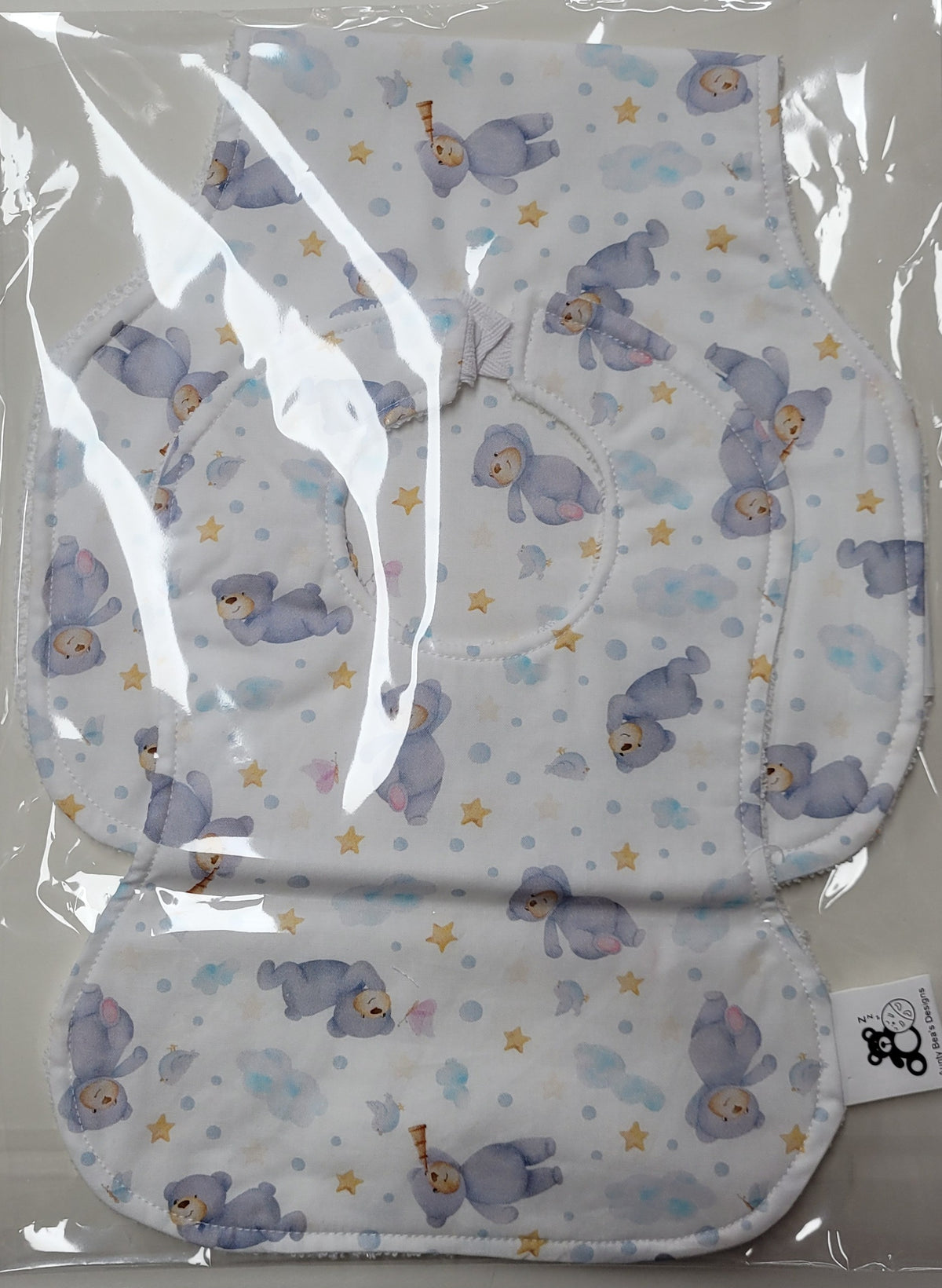 Baby Bib and Burp Cloth set