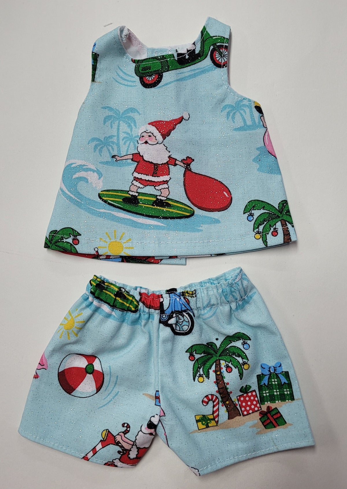38cm Miniland Doll Clothes - Christmas Outfits