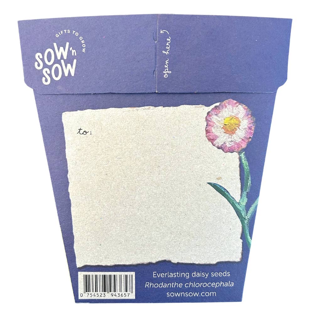 With Sympathy Gift of Seeds