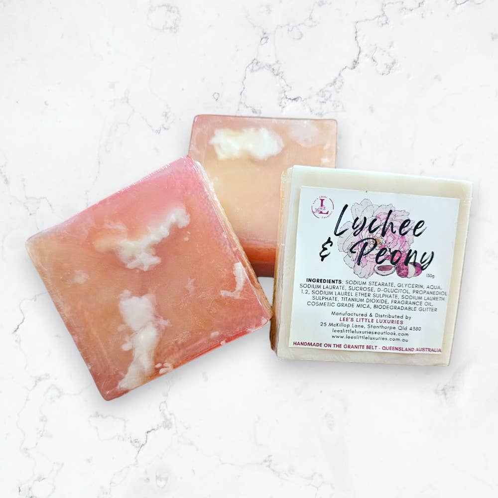 Lychee & Peony Soap