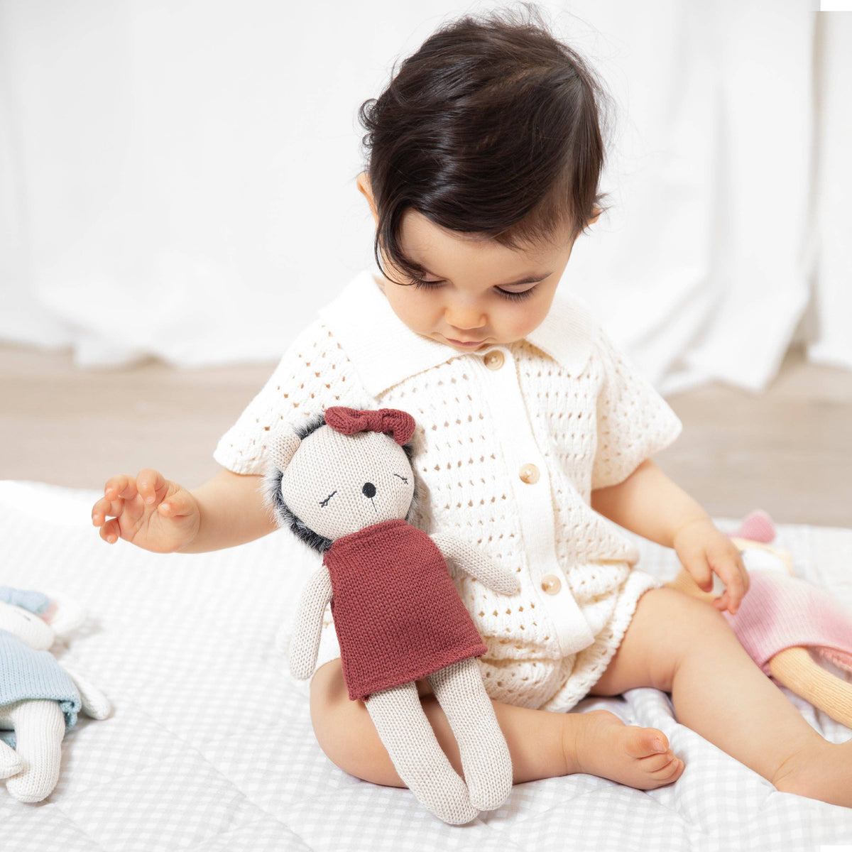 Knitted Animal Toy- Helen the Hedgehog