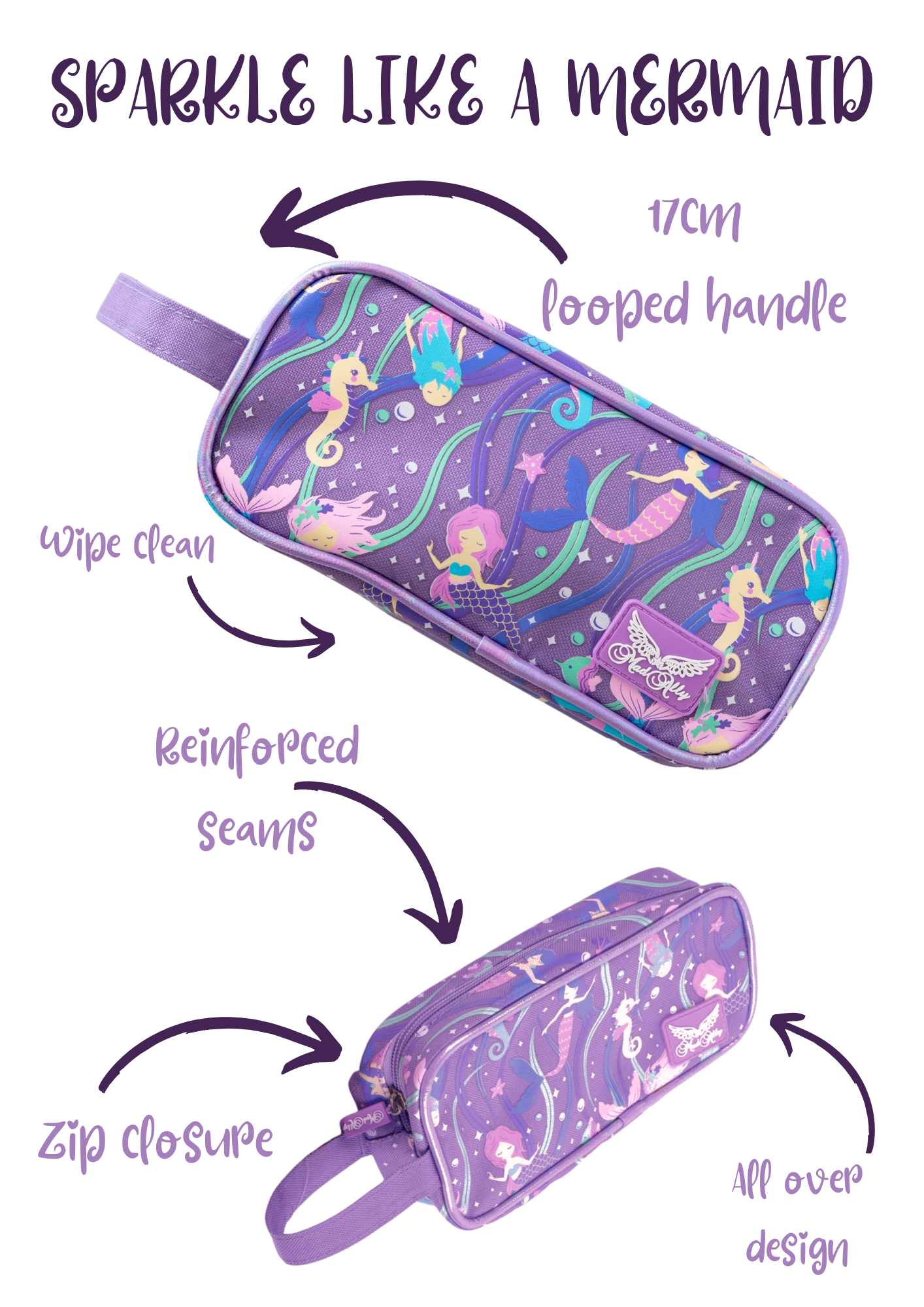 Mermaid Soft Pencil Case
