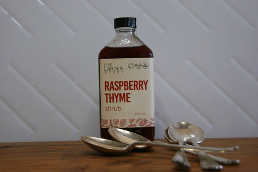 Raspberry-Thyme Shrub: 200ml