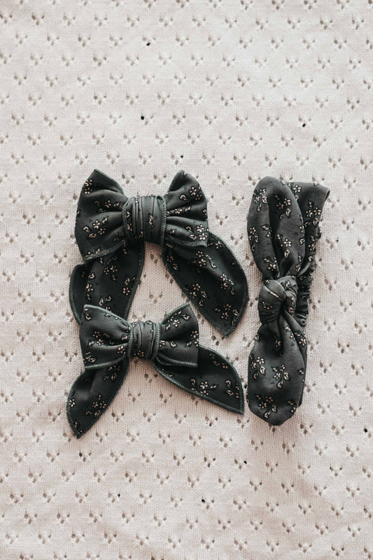 Bows: April Floral: Mini Bow
