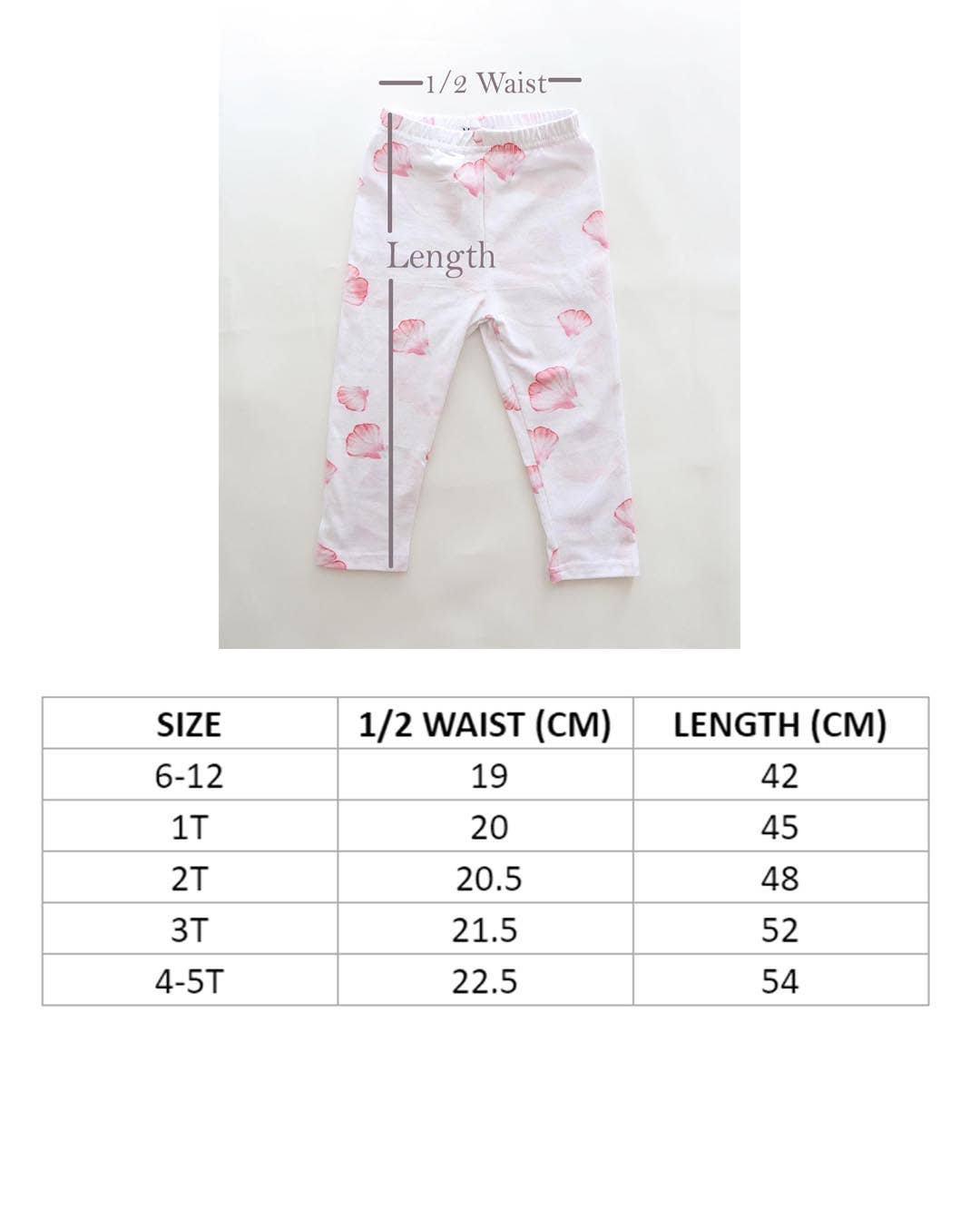 Girls Aerin Pink Petal Cotton Jersey Leggings (Limited Edition Print) size 3